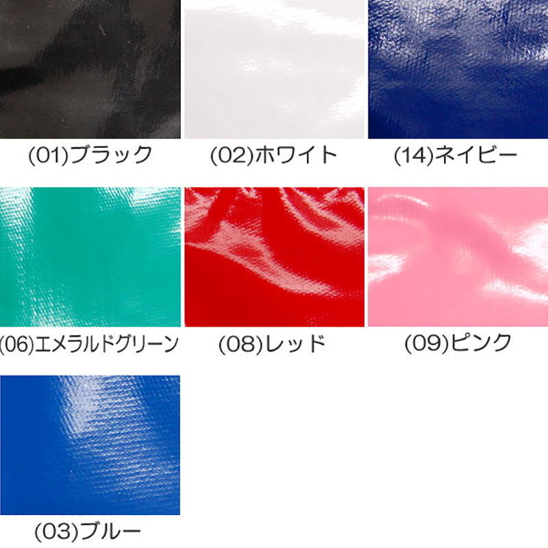 男女兼用 ポケット付 エナメルエプロン (フリーサイズ) (男女兼用 ポケット付きエナメルエプロン) (キッチン) (在庫限り)