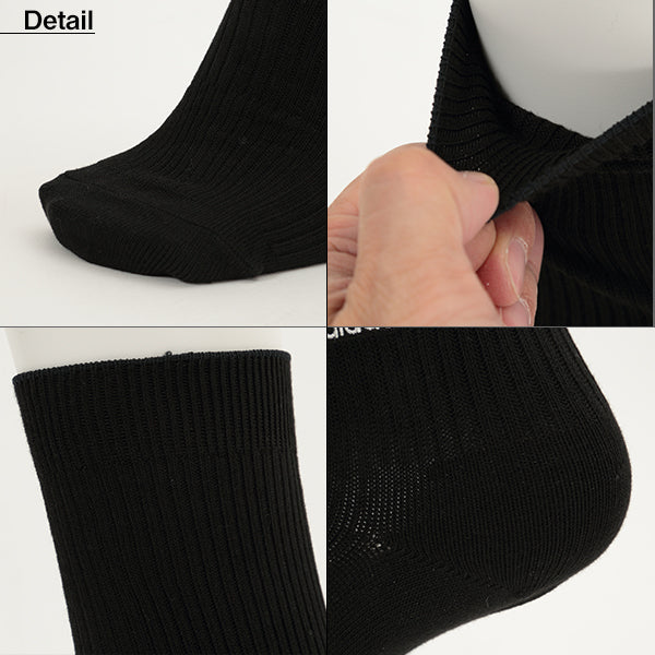 福助 adidas ハイクルー丈ソックス 3足組 (19-21cm~23-25cm) (ふくすけ フクスケ アディダス) (在庫限り)