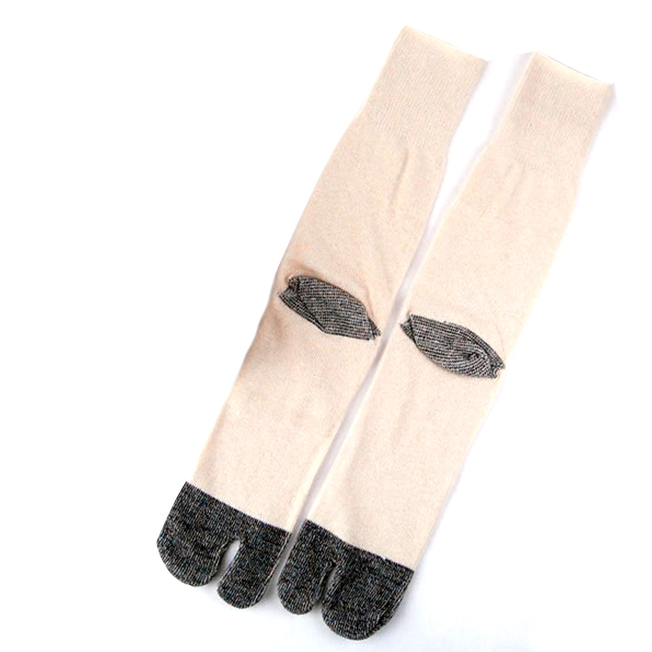 メンズ 靴下 先丸 先又 軍足 綿100% 6足組 27-29cm 足袋ソックス クルーソックス ワーキングソックス コットン 厚手 大きいサイズ 特大 (取寄せ)