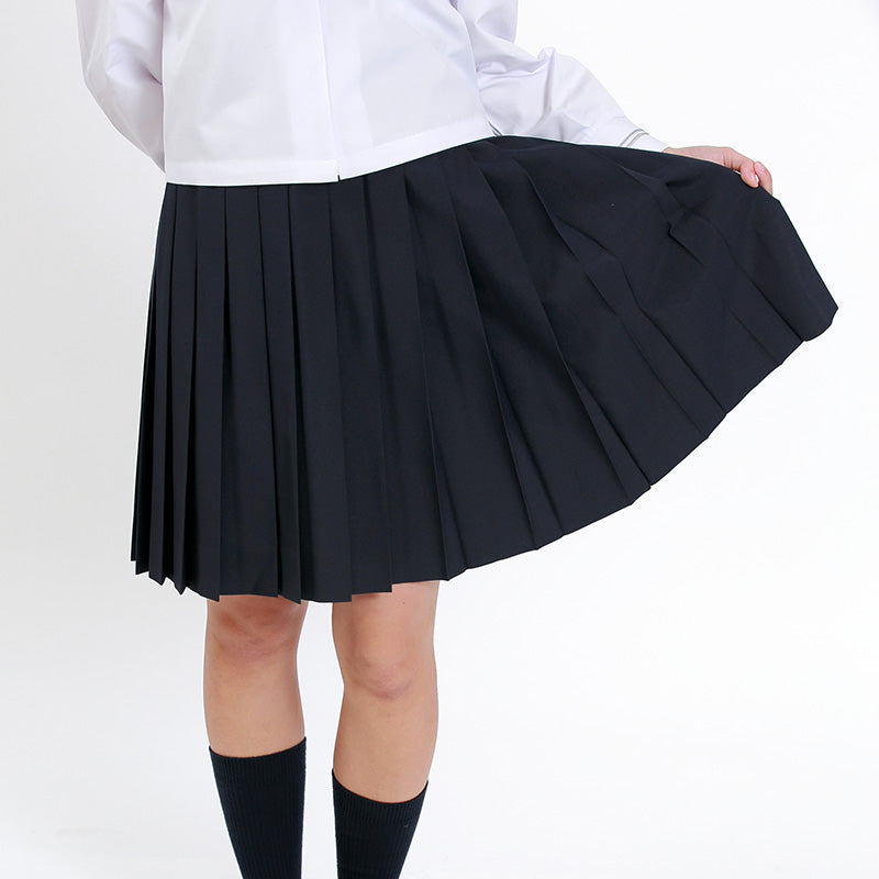 ティアラ セーラー服 スカート 夏用 制服 学生服 女子 トロピカル織り 24本車ヒダ W60~69cm×丈56~68cm (送料無料) (取寄せ)