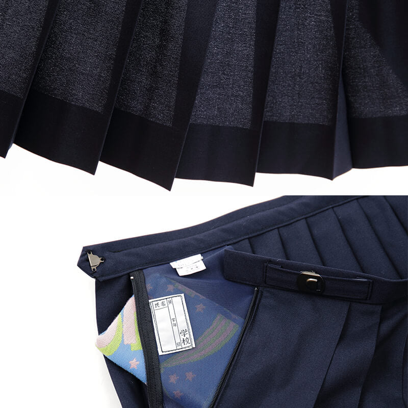 ティアラ セーラー服 スカート 夏用 制服 学生服 女子 トロピカル織り 24本車ヒダ W60~69cm×丈56~68cm (送料無料) (取寄せ)