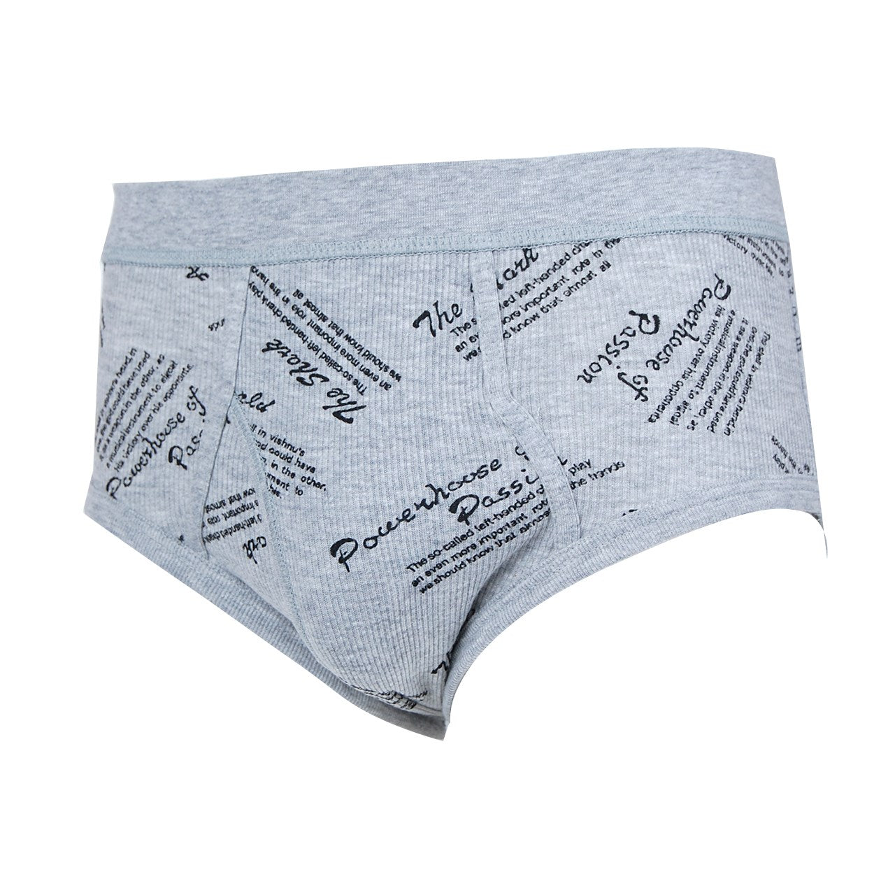 抗菌防臭加工 リブプリント天スパンブリーフ 2枚組×5セット M~LL (綿100% メンズ 男性 紳士 下着 肌着 インナー オールシーズン ベーシック) (在庫限り)