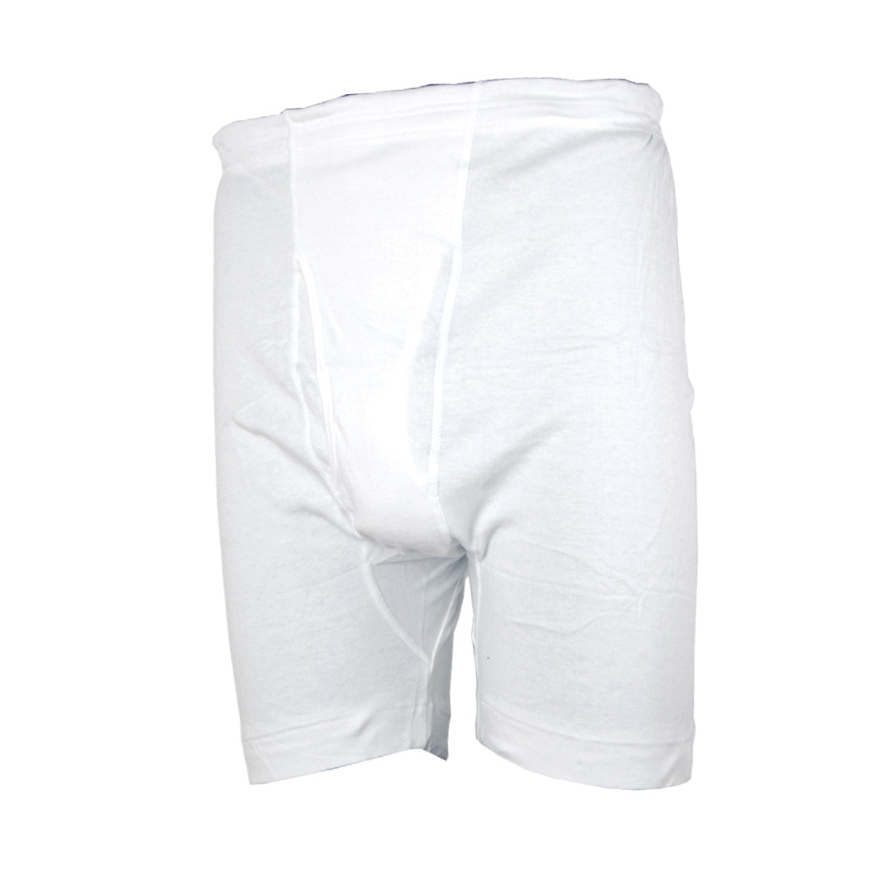 抗菌防臭加工 スムース前あき申又 2枚組×3セット M~LL (猿股 さるまた 綿100% 肌着 下着 前開き) (在庫限り)