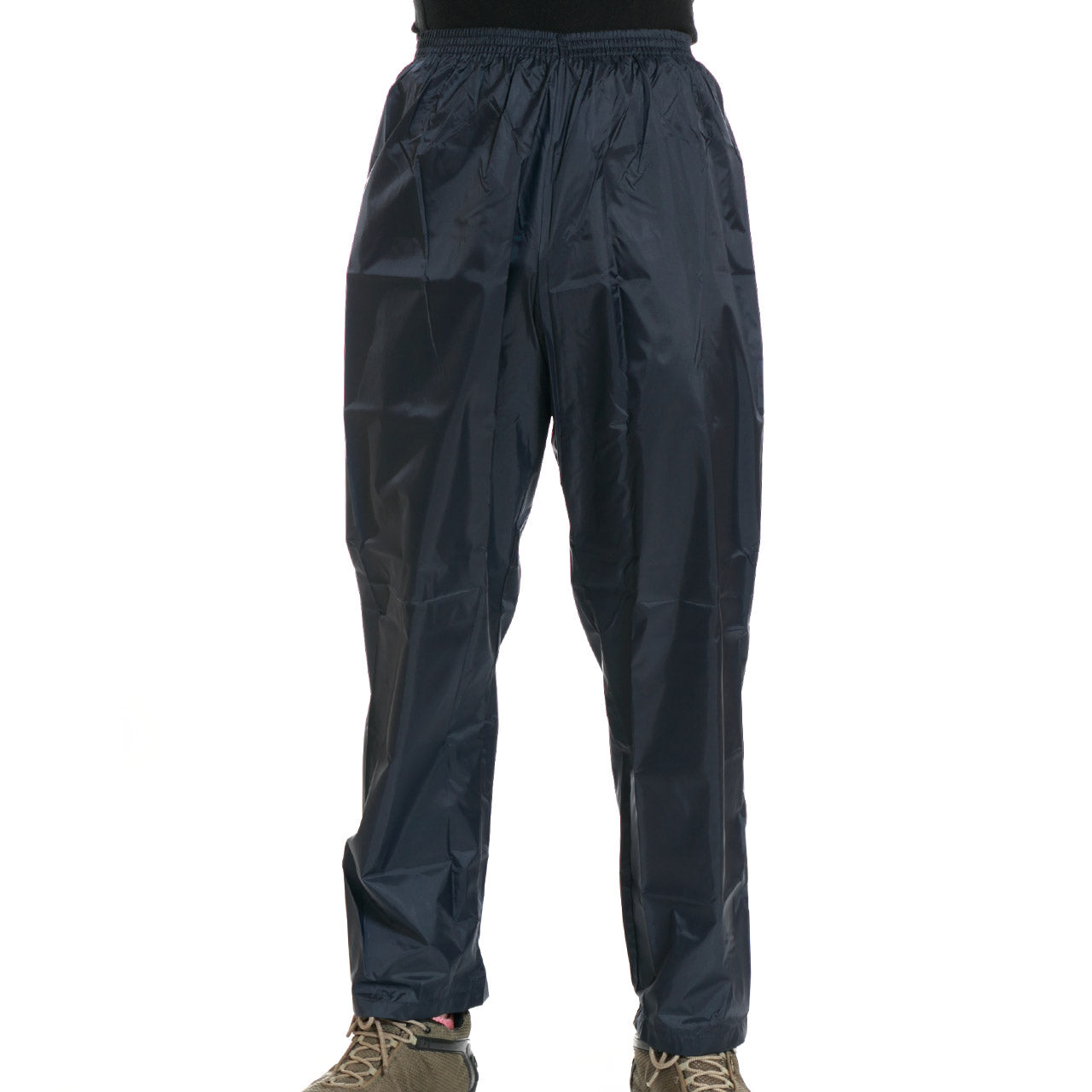 撥水加工 男女兼用 ナイロン前閉じズボン M~LL (雨具 ヤッケ 合羽 雨合羽 カッパ 農作業 畑仕事 外仕事 雨除け 泥除け) (取寄せ)