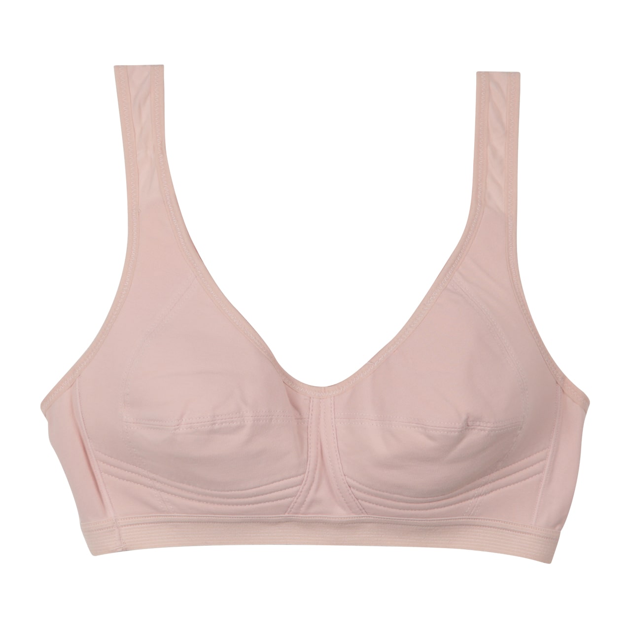 24時間ブラ ノンワイヤーブラ ナイトブラ 綿 レディース M~LL ノンワイヤー ブラジャー スポーツブラ おやすみブラ ホックなし 下着 女性 婦人 インナー M L LL