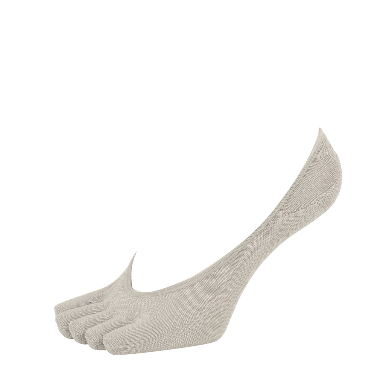 福助 5本指ソックス フットカバー 滑り止め レディース シルク 22-24cm (靴下 5本指 ソックス 脱げない 浅履き フットカバーソックス インナーソックス 重ねばき)