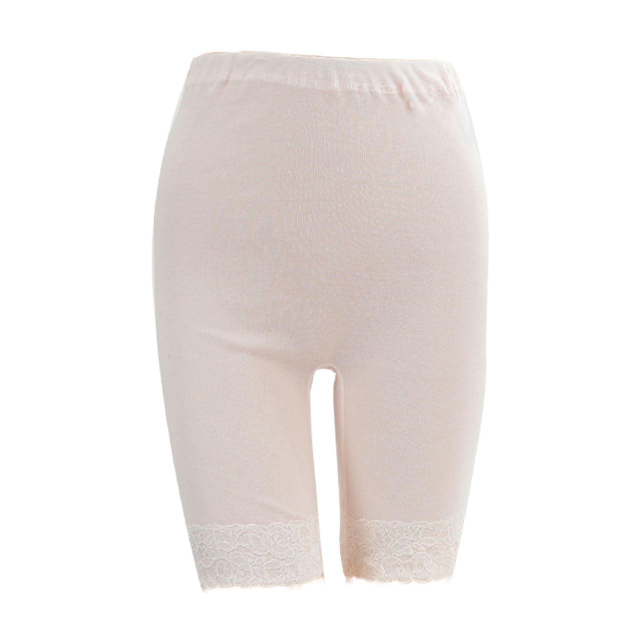 エジプト綿 広幅レース5分長パンティ M~LL ( レディース 綿 綿100% 肌着 下着 ぱっち パッチ ズボン下 スラック下) (婦人肌着) (取寄せ)