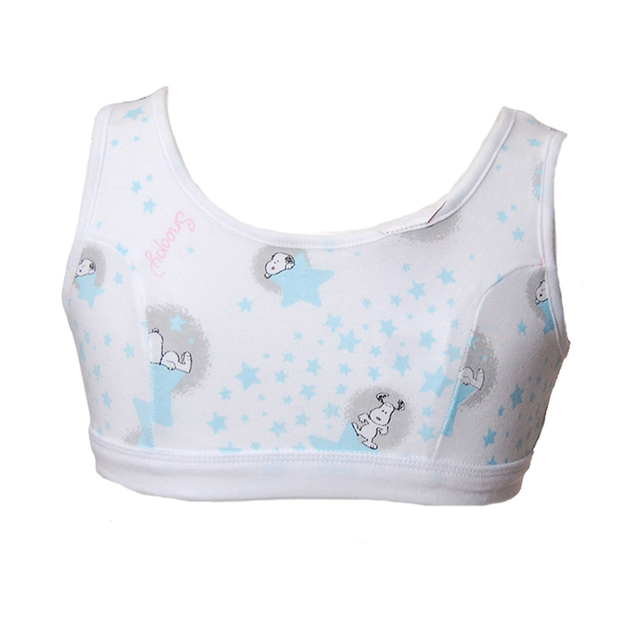 スヌーピー ハーフトップ 綿100% ファーストブラジャー 柄おまかせ 140~160cm 小学生 下着 女の子 ジュニア インナー キッズ 中学生 子供 肌着 140 150 160 綿 コットン キャラクター (取寄せ)