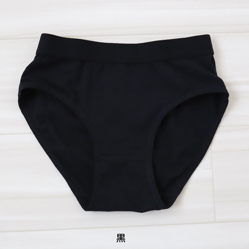 ジュニア ショーツ 女子 綿 子供 下着 パンツ 130cm~165cm 女の子 中学生 小学生 黒 白 グレー キッズ インナー シンプル 無地 ガールズ スポーツ コットン 140 150 160 (在庫限り)