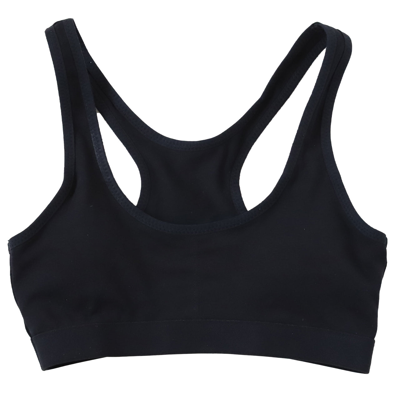 スポーツブラ ジュニア 綿 ジュニアブラ ハーフトップ 子供 130cm~165cm ハーフトップブラ 小学生 130 140 150 160 白 黒 中学生 女子 ブラジャー ジュニア用 下着 女の子 インナー シンプル (在庫限り)