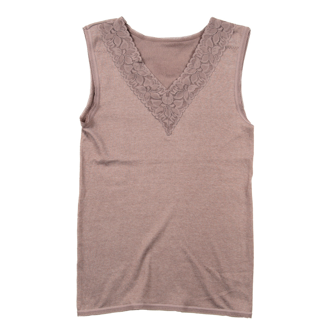 ソフトフィットであたたかい 遠赤背当て付きベスト M~LL (レディース ノースリーブ 肌着 下着 保温 あたたかい 防寒 L) (婦人肌着)