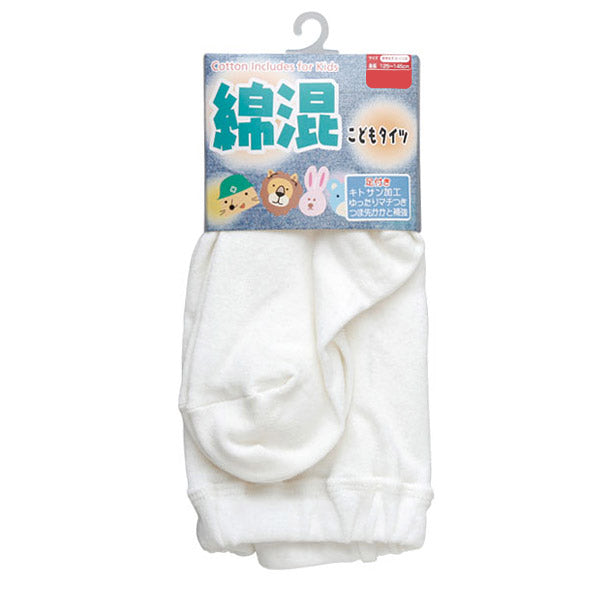 250デニール相当 子供用厚地タイツ 95~150cm (子供 140 150 厚手 綿 コットン 子ども キッズタイツ 100 110 120 130) (在庫限り)