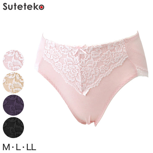 ガードルショーツ 綿混 お腹 引き締め ヒップアップ ショーツ レディース M~LL (女性 パンツ ぽっこりお腹 お腹押さえ 補正下着 補整 インナー 補正 肌着) (在庫限り)