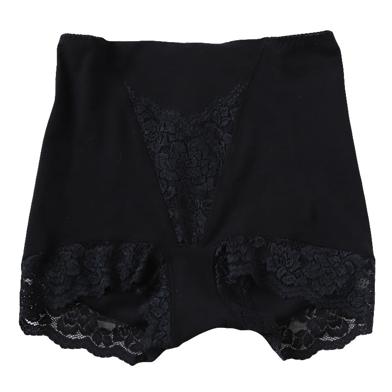 ガードルショーツ 1分丈 綿混 お腹 引き締め ヒップアップ ショーツ 一分丈 レディース M~LL (女性 パンツ ぽっこりお腹 お腹押さえ 補正下着 補整 インナー 補正 肌着) (在庫限り)