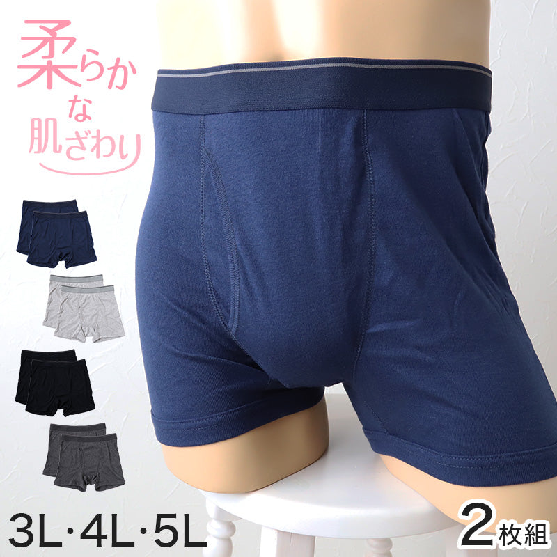 メンズ ボクサーブリーフ ボクサーパンツ 下着 3l 4l 5l 大きい