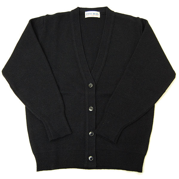 FIRST BEAT 女性用スクールニットVカーディガン M~LL (FIRSTBEAT 学生服 制服 中学生 高校生 通学 スクール ニット) (取寄せ)