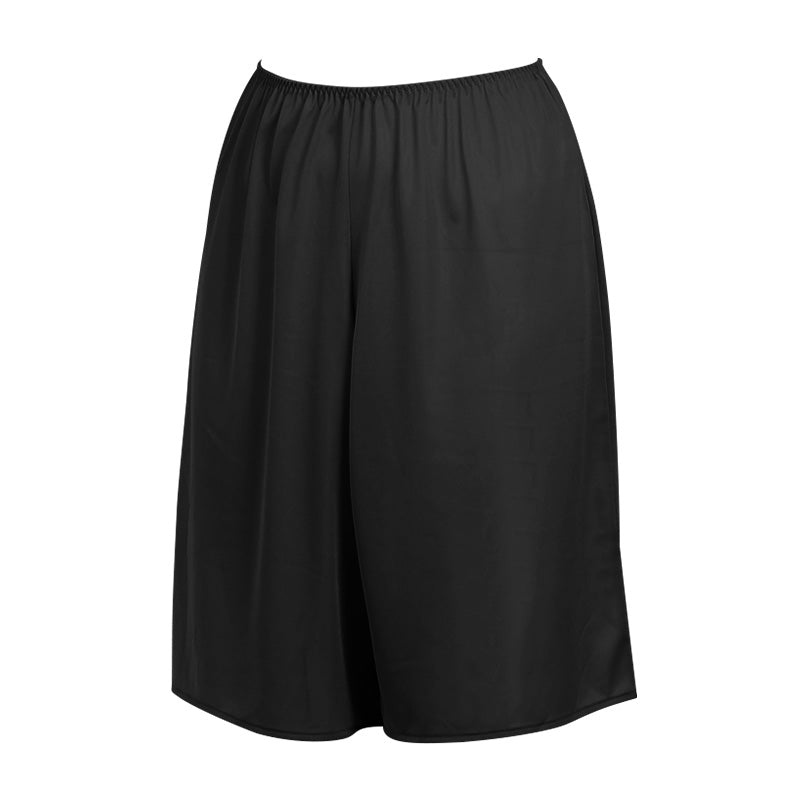 ぺチパンツ ミディアム丈 フレアパンツ 50cm丈 ひざ上丈 アツギ ペチコート ヌードメイク M・L (透け防止 吸汗速乾 帯電防止 スカート下 ATSUGI)