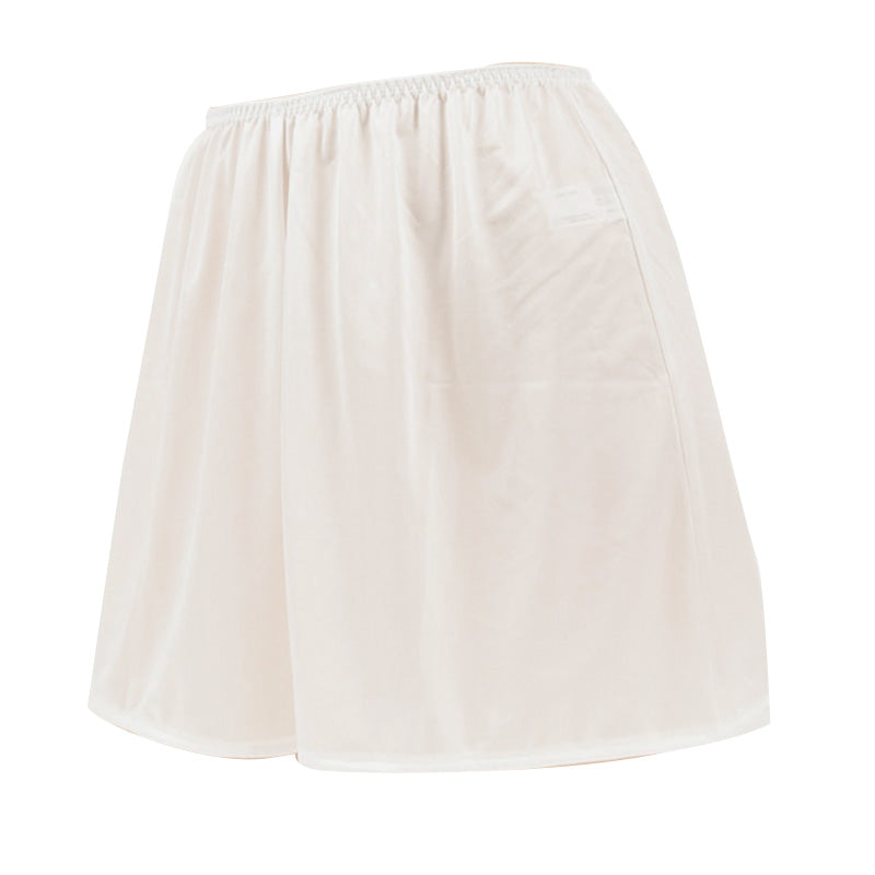 ぺチパンツ ショート丈 フレアパンツ 35cm丈 ひざ上丈 アツギ ペチコート ヌードメイク M・L (透け防止 吸汗速乾 帯電防止 スカート下 ATSUGI)