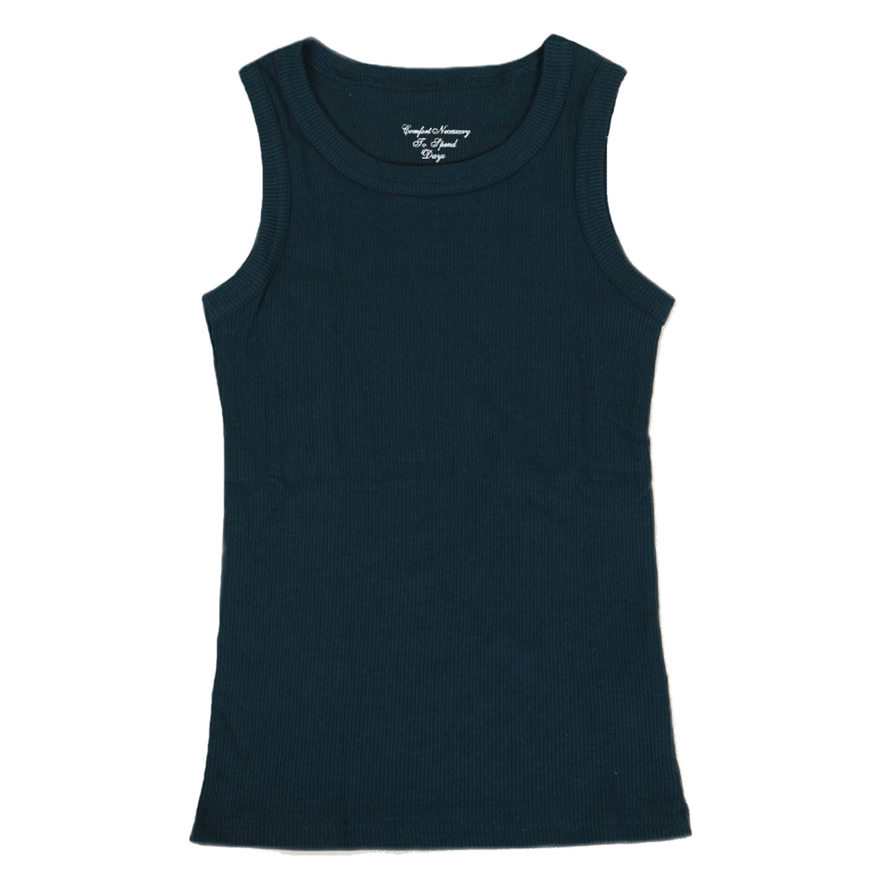 キッズ タンクトップ ノースリーブ 子供服 男の子 女の子 110~160cm 子供 インナー トップス 無地 グレコタンクトップ インナーシャツ ランニング リブ シンプル カジュアル 着回し (在庫限り)