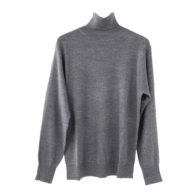 タートルネック メンズ セーター S~3L ビジネス カジュアル オフィス 秋 冬 ウール 防寒 大きいサイズ メンズニット メンズセーター 無地 シンプル スリム 薄手