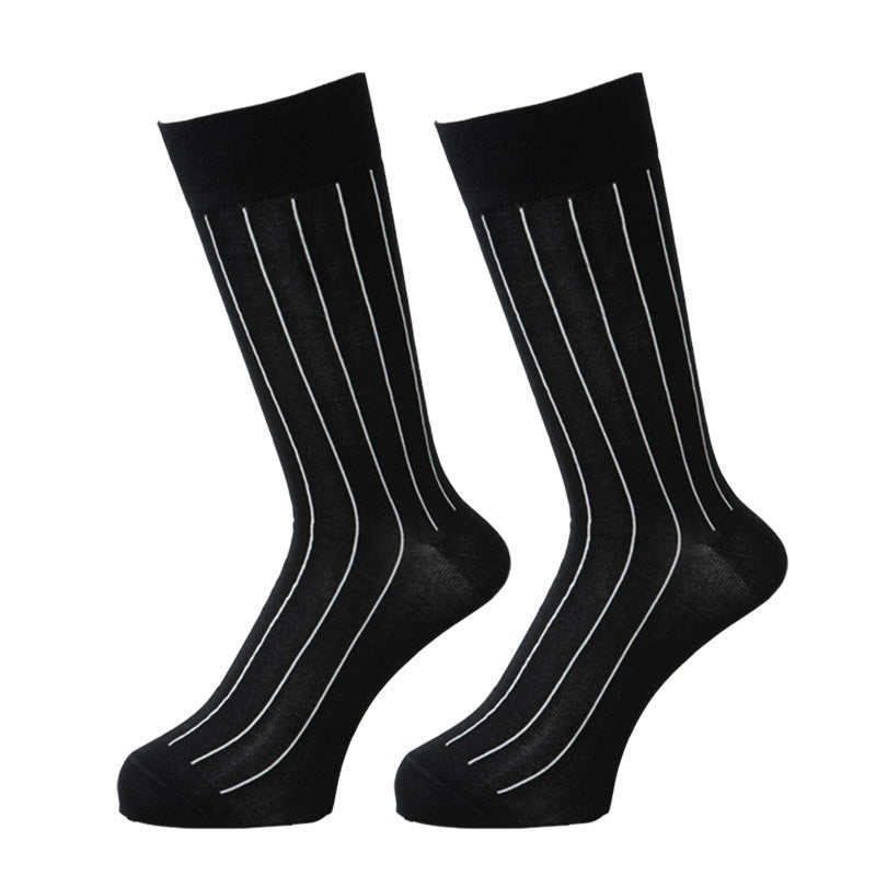 礼装ソックス メンズ 紳士用 靴下 23~28cm (男性 黒 無地 ブラック 葬儀 葬祭 弔事 法事 結婚式 冠婚葬祭)