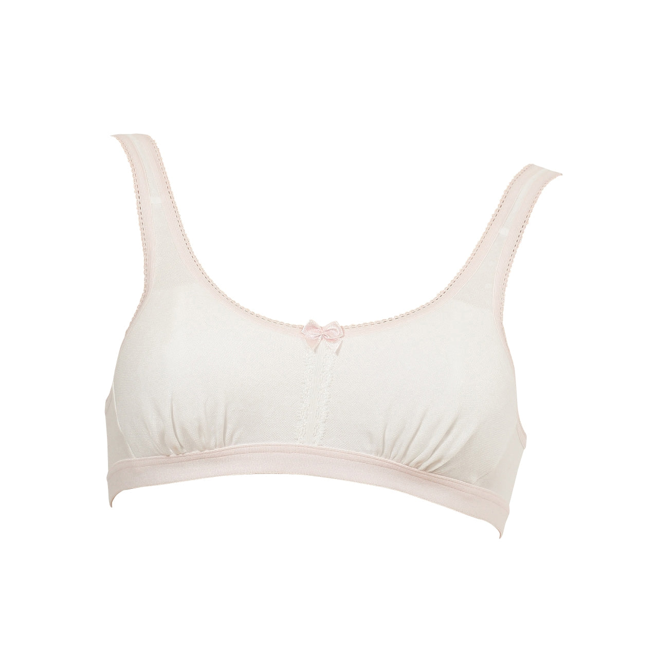アツギ ファーストブラ ジュニアブラ ブラジャー キッズ ハーフトップ ふんわりカップ SS~M (子供 下着 女の子 インナー ジュニア ノンワイヤー かわいい ハイジュニ) (在庫限り)