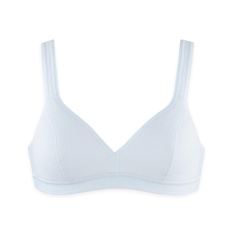 アツギ Hijuni カップ裏 吸汗速乾 ハーフトップ S~LL (スポーツブラ スポブラ ジュニア ブラ ブラジャー ノンワイヤー 女の子 女子 インナー 下着 白 中学生 小学生 キッズ ハイジュニ)