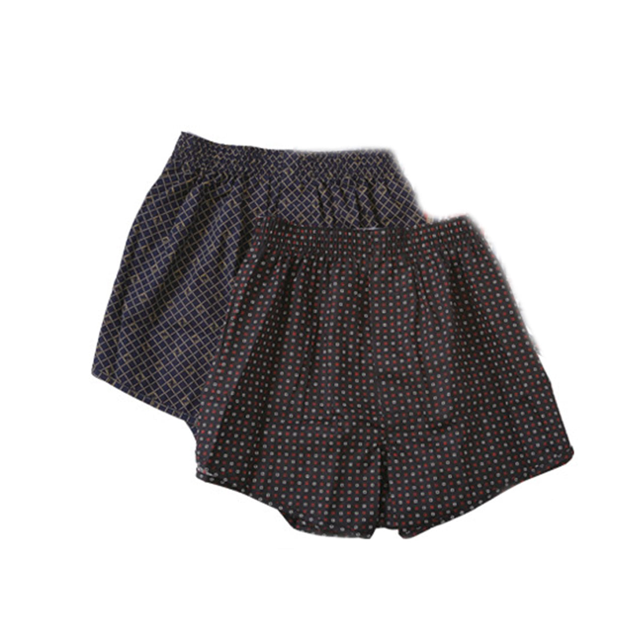 メンズ トランクス パンツ 綿100% 大きいサイズ 2枚組×3セット M~5L (下着 肌着 紳士 男性 インナー インナーウェアー 大きい まとめ買い RealLife) (在庫限り)