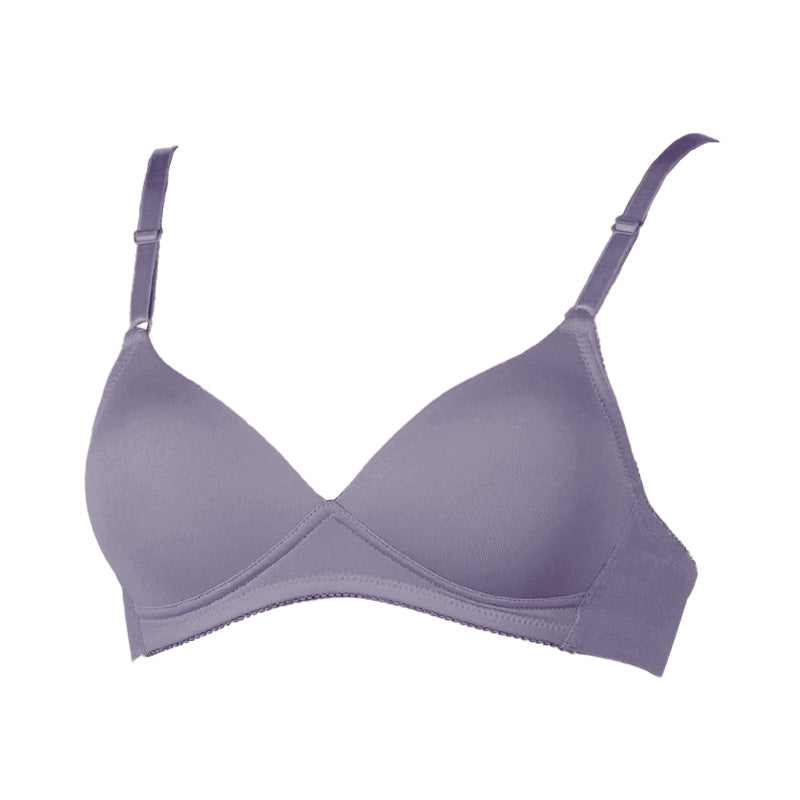 アツギ イーセレクト ノンワイヤーブラ シームレスカップ ブラジャー レディース ひびきにくい M~4L 吸汗 速乾 下着 ブラ 女性 大きいサイズ 3l 夏 tシャツブラ インナー モールドカップ シンプル 無地