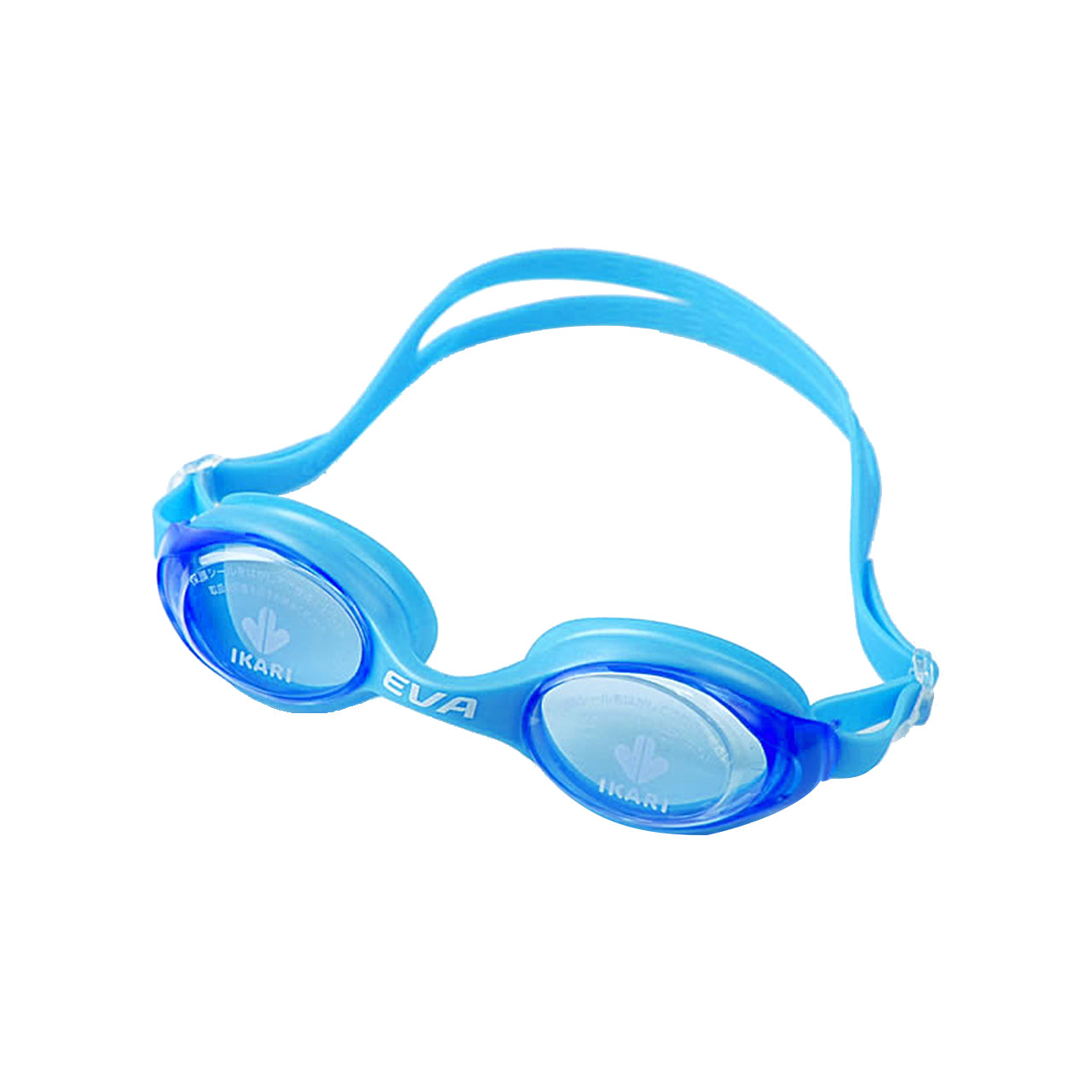 IKARI EVA UVカット&くもり止め 大人用スイミングゴーグル 10歳~顔の小さい大人用 (水泳用品 スイミング スイミングスクール ゴーグル) (学用品) (在庫限り)