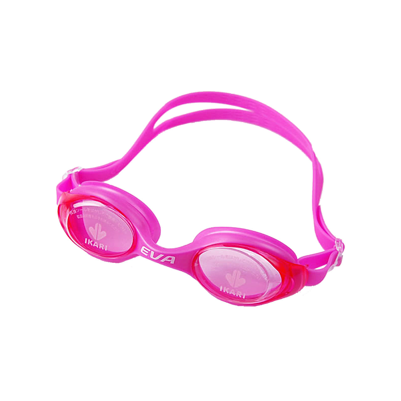 IKARI EVA UVカット&くもり止め 大人用スイミングゴーグル 10歳~顔の小さい大人用 (水泳用品 スイミング スイミングスクール ゴーグル) (学用品)