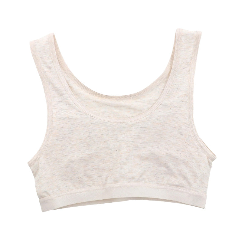 体育deインナー ジュニアブラ カップ付き ハーフトップ 140cm~165cm ジュニア ブラジャー 子供 キッズ 下着 インナー 女の子 ファーストブラ ダンス かぶりタイプ ガールズ 女児 カップ内蔵 140 150 160