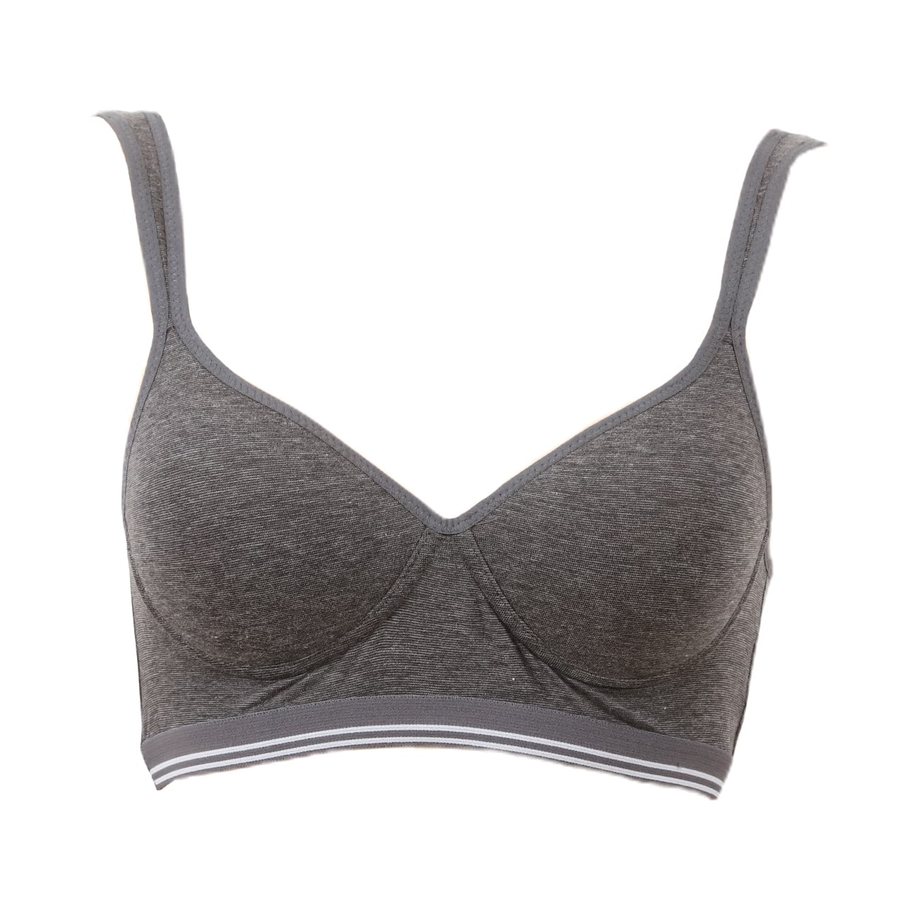 スポーツブラ レディース スポブラ ブラジャー ノンワイヤー モールドブラ 綿混 M~LL モールドカップ 締め付けない ジュニア 下着 インナー