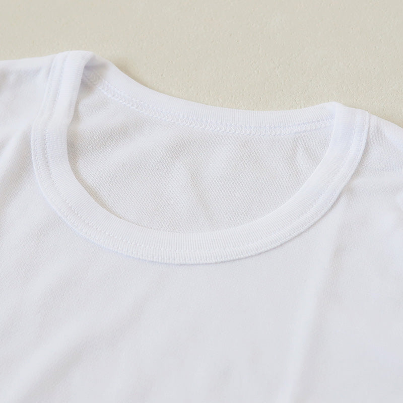 キッズ 長袖 インナー 男の子 暖かい 速乾 冬 2枚組 110~160cm 子供 下着 肌着 厚地 長袖シャツ 白 乾きやすい 丸首 tシャツ 無地 セット 110 120 130 140 150 160