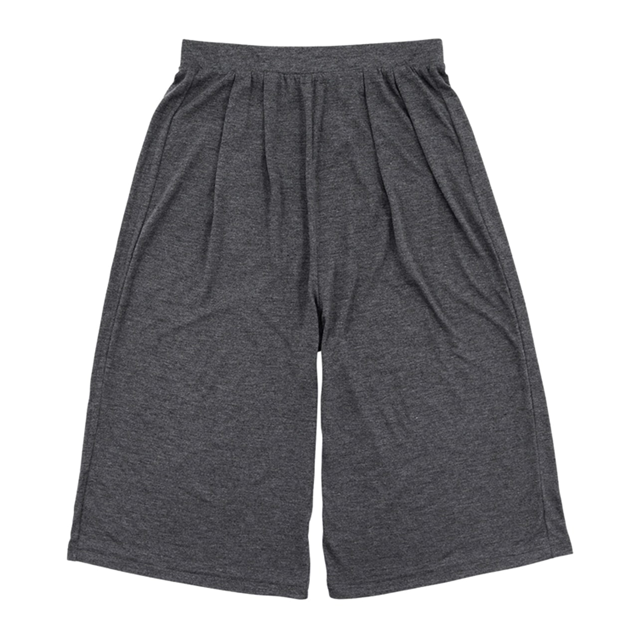 ルームパンツ レディース ガウチョ M~LL (ルームウェア 夏用 部屋着 ボトムス ワイドパンツ 7分丈 リラックス ステテコ かわいい オシャレ 涼しい おうち時間) (在庫限り)