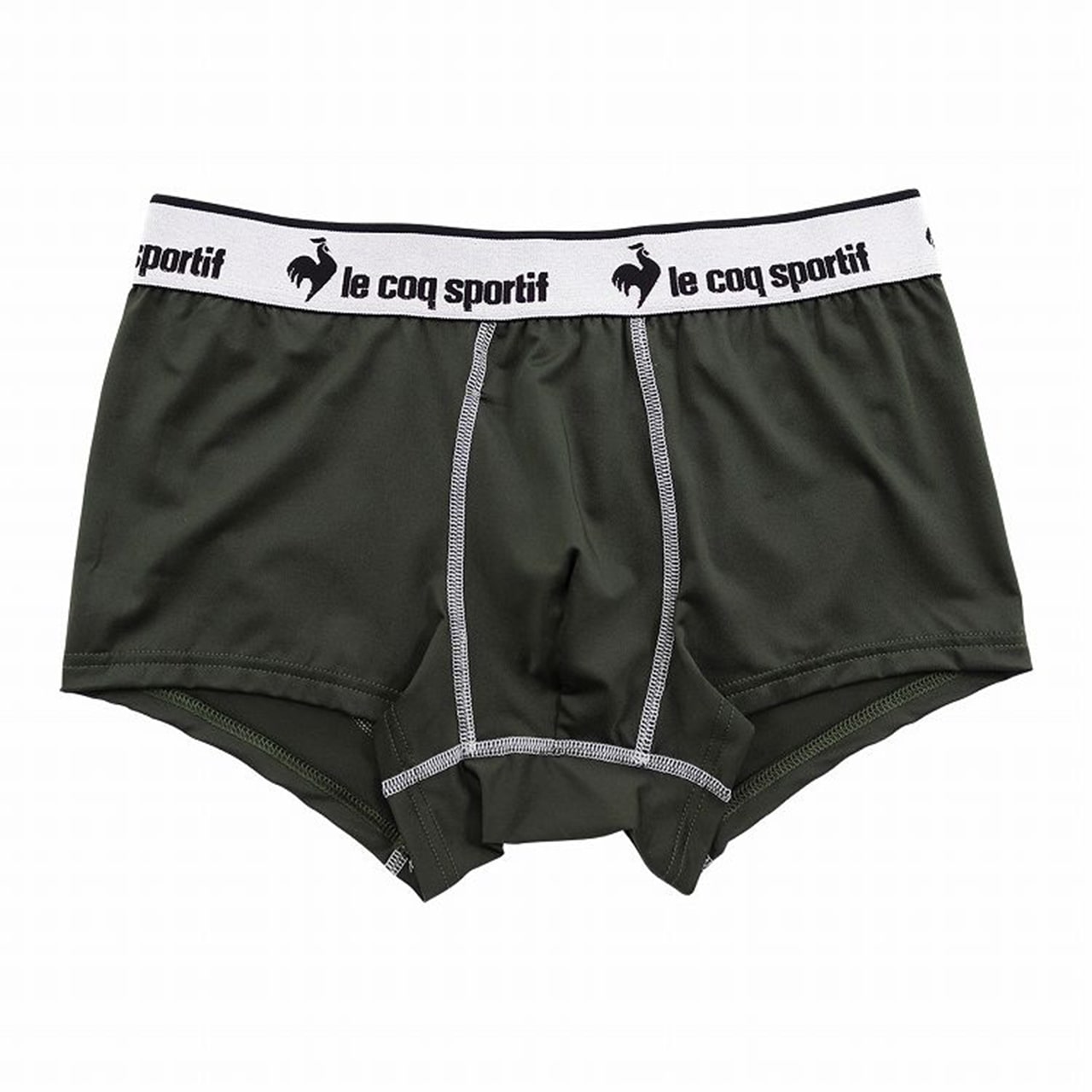 ボクサーブリーフ メンズ パンツ 前とじ 大きいサイズ M~5L (ボクサーパンツ 下着 男性 紳士 ボクサー 前閉じ 吸汗速乾 le coq sportif ルコックスポルティフ LL 3L 4L) (在庫限り)