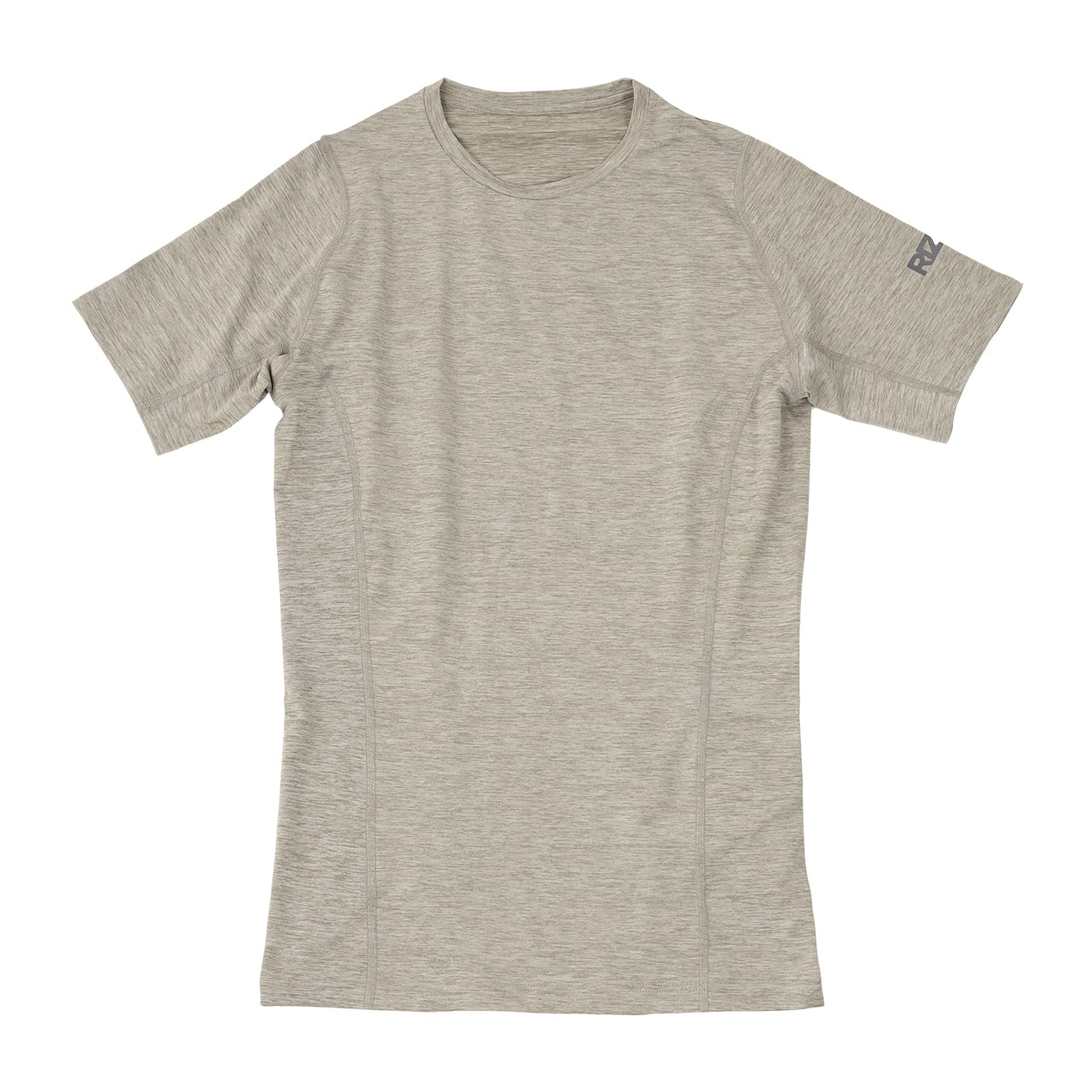 ライザップ メンズ コンプレッション 半袖Tシャツ M~LL (RIZAP 男性 紳士 スポーツ ヨガ フィットネス トレーニング 筋トレ ジム 運動 インナー 黒 総柄) (在庫限り)