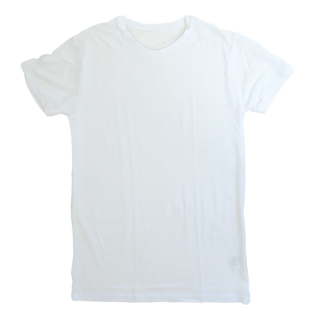 メンズ 半袖丸首Tシャツ 天竺 ナノイオン M~LL (インナー 紳士肌着 男 アンダーウェア) (在庫限り)