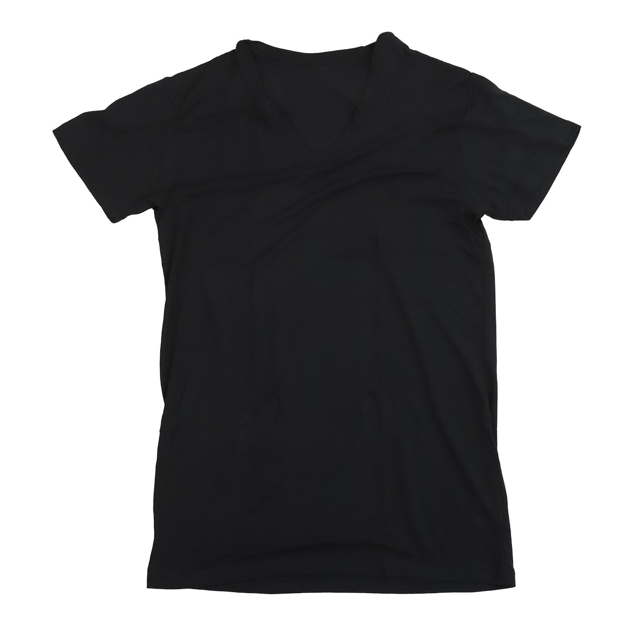 メンズ 半袖V首Tシャツ 天竺 ナノイオン M~LL (Vネック インナー 紳士肌着 男 アンダーウェア) (在庫限り)