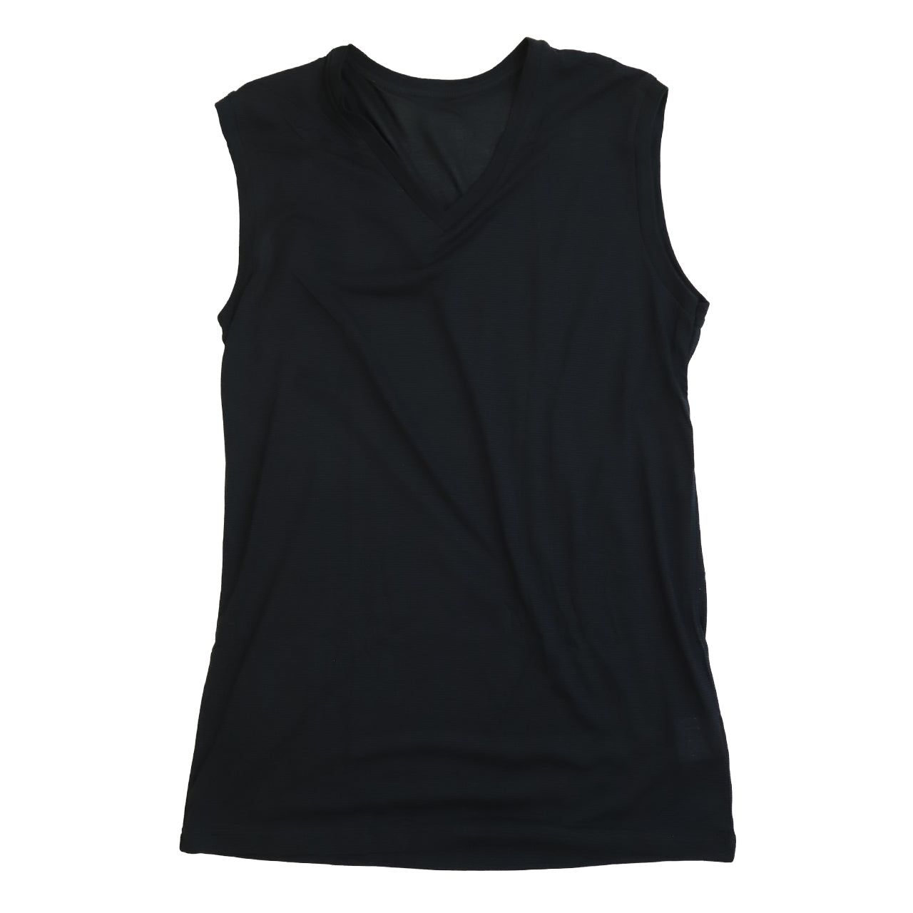 メンズ V首サーフシャツ スリーブレスシャツ 天竺 ナノイオン M~LL (Vネック インナー 紳士肌着 男 アンダーウェア) (在庫限り)