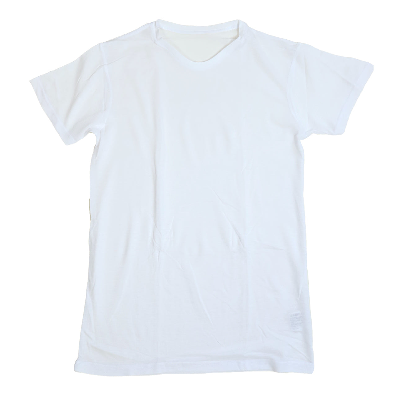メンズ 半袖丸首Tシャツ 鹿の子 カノコ ナノイオン M~LL (インナー 紳士肌着 男 アンダーウェア) (在庫限り)