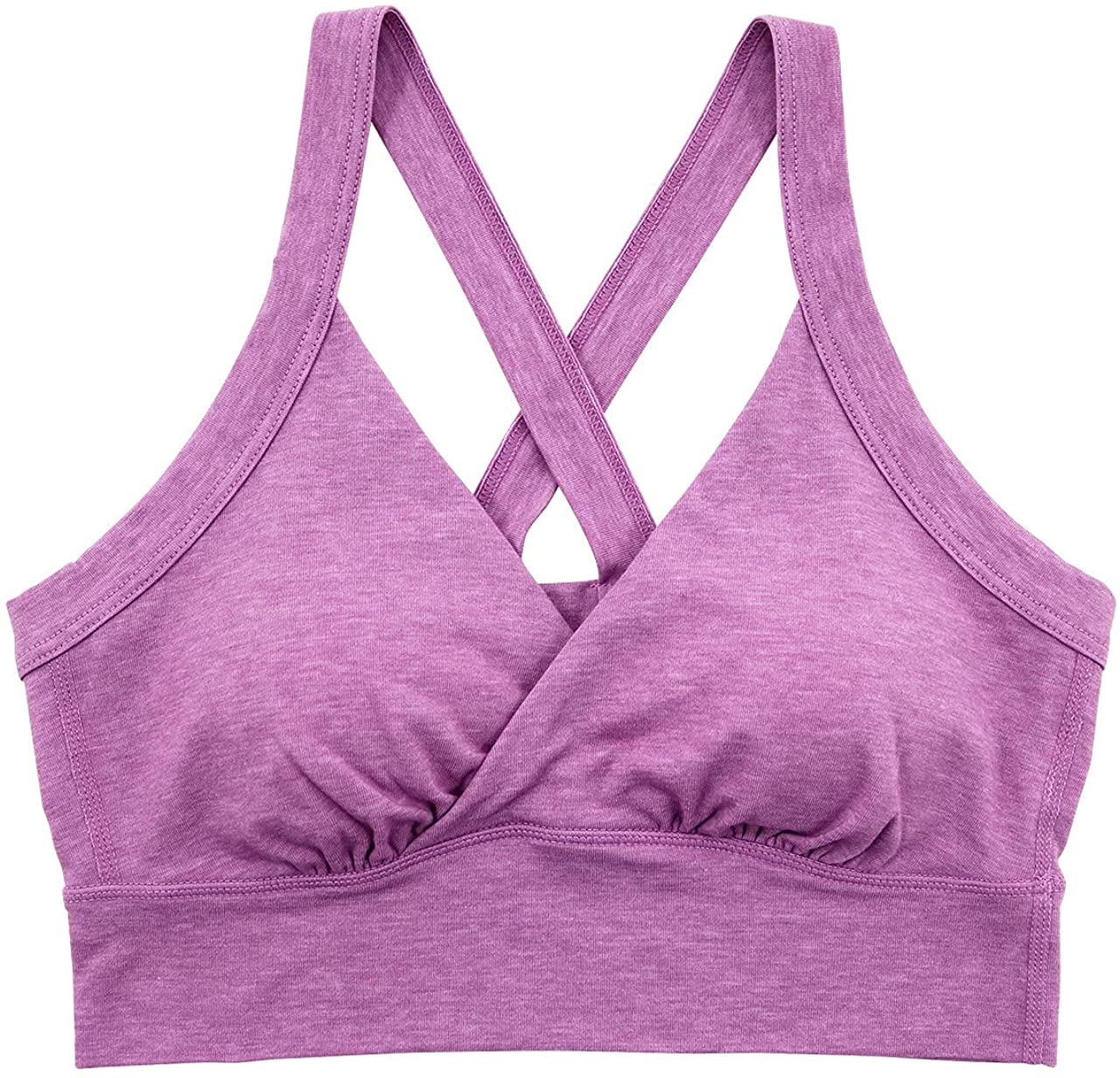 おやすみブラ ナイトブラ カシュクール 綿混 M~LL (サポートブラ カップ付き 寝るとき レディース 婦人 インナー 下着 コットン) (在庫限り)