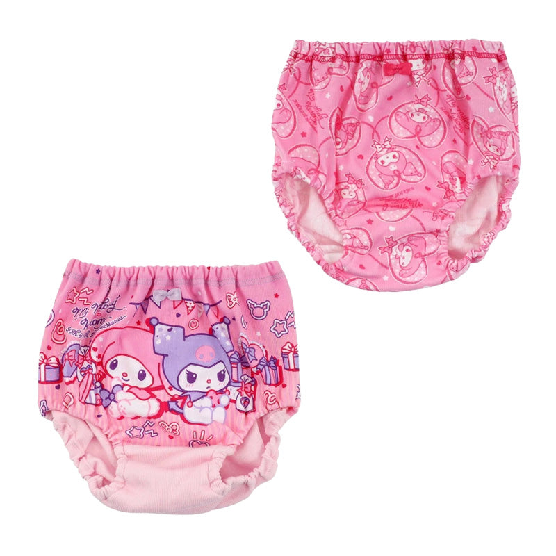 サンリオ 女児ショーツ 2枚組 マイメロ クロミ 100cm~130cm キッズ 子供 女児ショーツ 女の子 パンツ キャラクター 110cm 120cm 下着 肌着 入園
