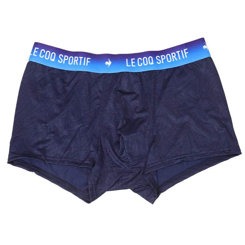ボクサーパンツ メンズ le coq sportif 前とじ ボクサーブリーフ ブランド ルコック M L LL 下着 ドライ 速乾 柄 肌着 男性 インナー パンツ ルコックスポルティフ 紳士 前閉じ