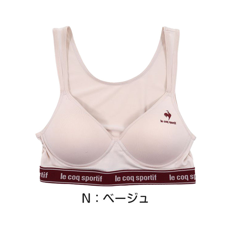 レディース スポーツブラ ハーフトップ ノンワイヤーブラ ブラジャー M~LL (スポブラ ルコック 運動 ダンス 下着 インナー ランニング)