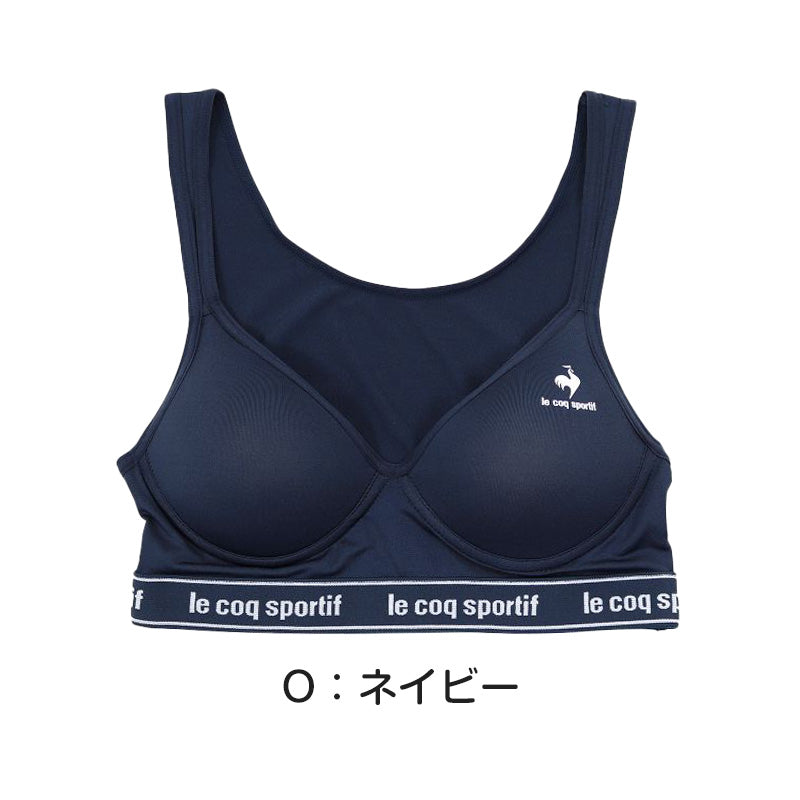 レディース スポーツブラ ハーフトップ ノンワイヤーブラ ブラジャー M~LL (スポブラ ルコック 運動 ダンス 下着 インナー ランニング)