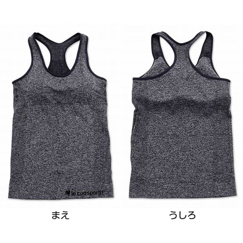 レディース タンクトップ カップ付き ヨガ インナー ルコック 成型 M~LL (運動 ブラトップ ダンス 下着 インナー カップ付タンクトップ ランニング) (在庫限り)