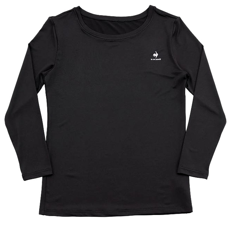インナー レディース 長袖 ルコック M~LL スポーツインナー 夏 UVカット 紫外線対策 下着 肌着 ラウンドネック トレーニング ウェア トップス フィットネス アウトドア