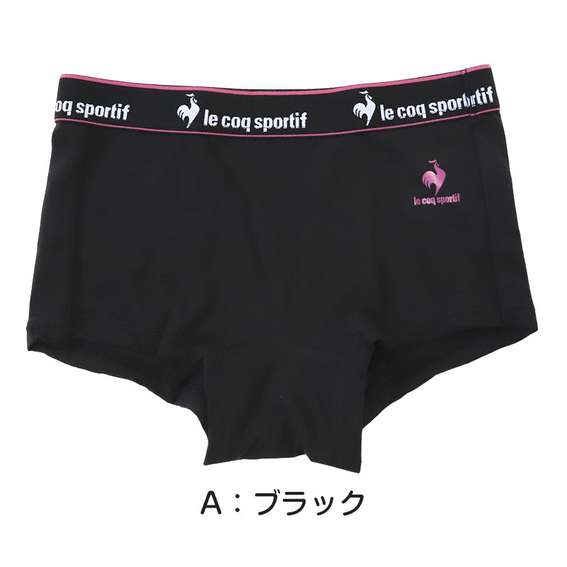 サニタリーショーツ 羽根つき 生理用ショーツ 生理ショーツ 一分丈 レディース M~LL (サニタリー 生理 ショーツ 生理用パンツ ボクサーパンツ ボーイレッグショーツ ルコック 下着) (在庫限り)