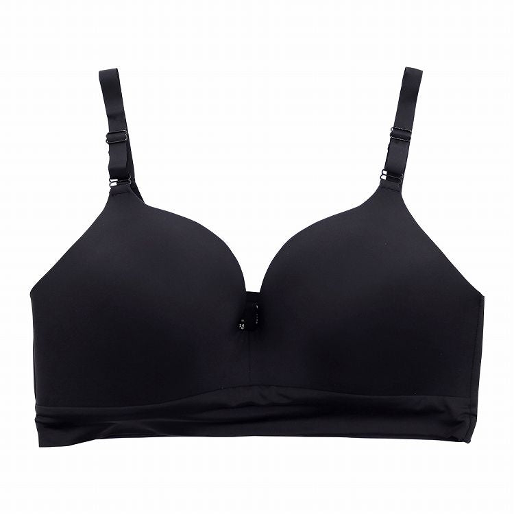 ブラジャー 大きいサイズ ノンワイヤー 無縫製 ブラ レディース 3L~5L 下着 女性 インナー ひびきにくい モールドブラ 楽 ワイヤー無し 響きにくい ソフトブラ 無地 シンプル 3L 4L 5L プラスサイズ (在庫限り)